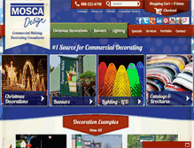 Tablet Screenshot of moscadesign.com